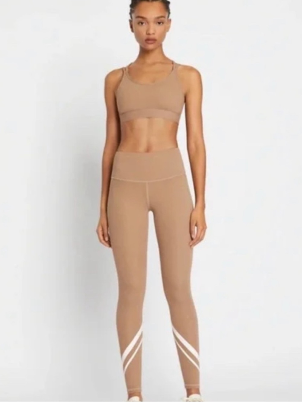 Tory Sport Tan Active Leggings